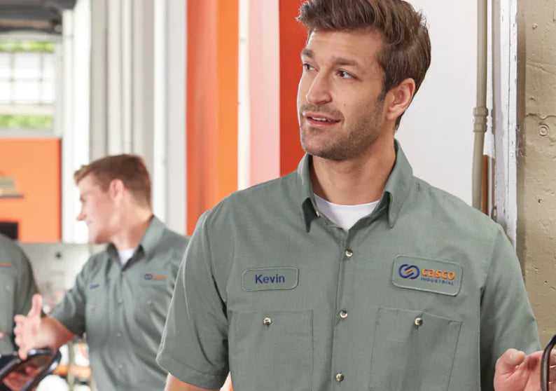 custom embroidered uniforms for companies in Canada