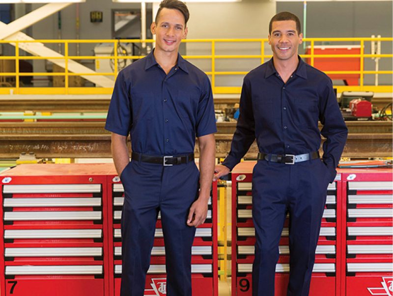 high quality work uniforms for industrial workers Canada